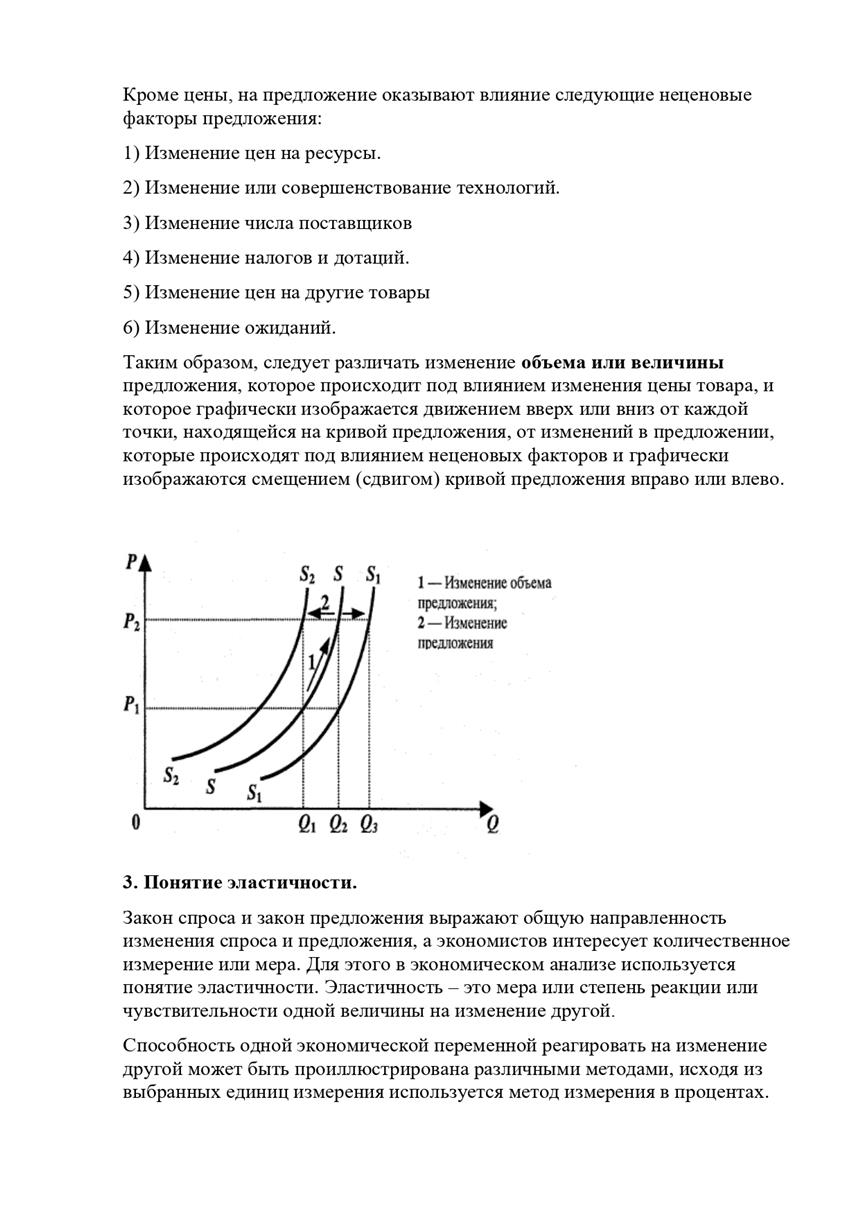 Семинар 8 Тема 3. Теория спроса, предложения и рыночной цены. - Центр  инновационных технологий